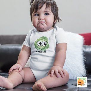 cabbage vegan baby funny outfit baby T-Shirt