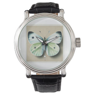 Cabbage white butterfly 120924IREF250 - Watercolor Watch