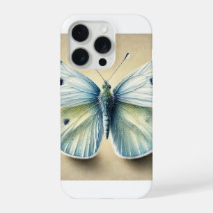 Cabbage White Butterfly 190724IREF226 - Watercolor iPhone 15 Pro Case