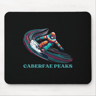 Caberfae Peaks Michigan Snowboarding Mouse Pad