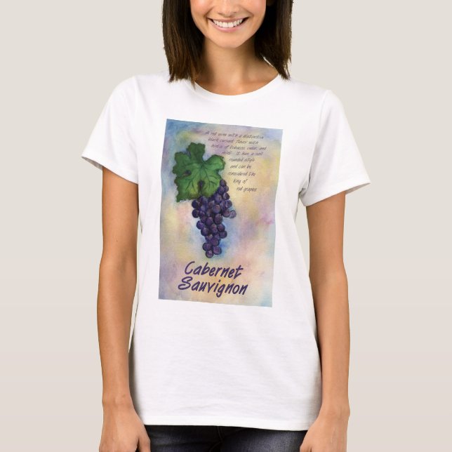 Cabernet Sauvignon Wine Shirt (Front)
