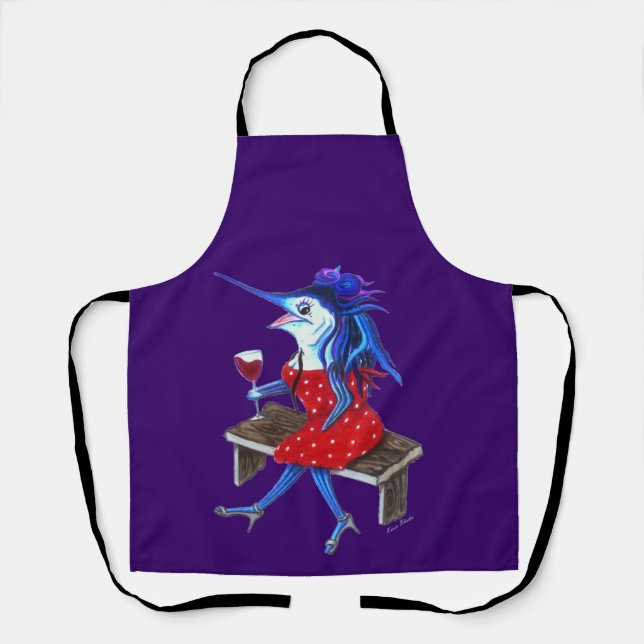 Cabernet Trixie Apron (Front)