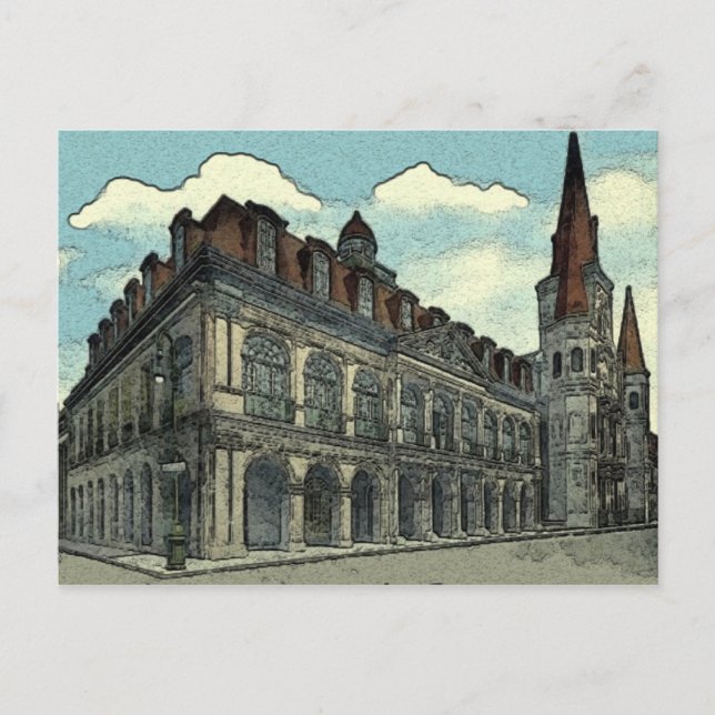 Cabildo: New Orleans Postcard (Front)