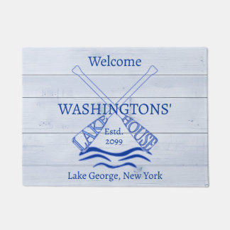 Cabin Cottage Lake House Door mats Doormats Rugs