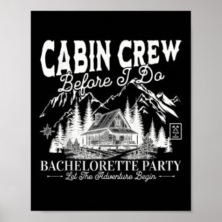 Cabin Crew Before I Do Camp Bach Bachelorette Part Poster