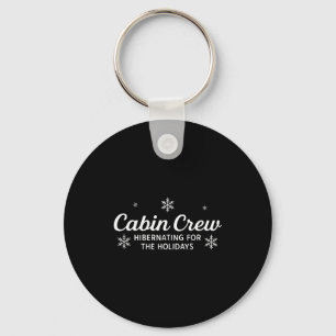 Cabin Crew Christmas Family Matching Pajamas Set Key Ring