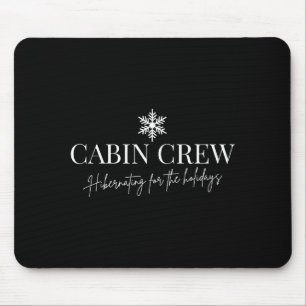 Cabin Crew Christmas Pjs Family Christmas Pajamas  Mouse Pad