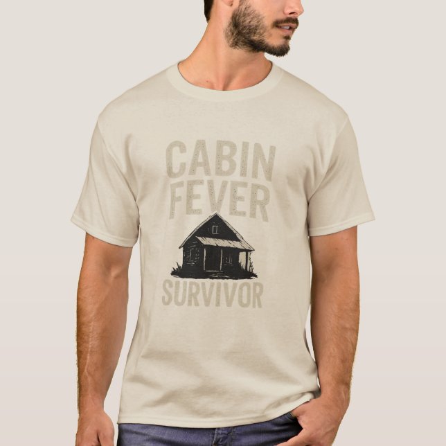 Cabin Fever Survivor Premium T-Shirt (Front)