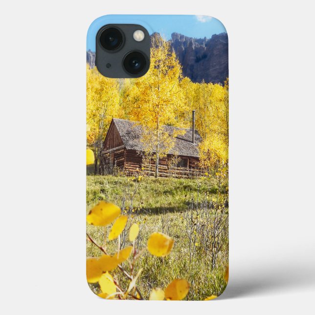Cabin in Aspens Case-Mate iPhone Case (Back)