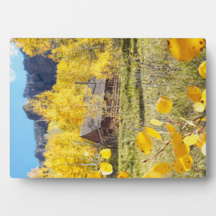 Cabin in Aspens Plaque