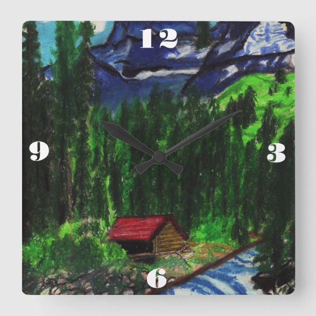 CABIN IN THE WOODS clock (Front)