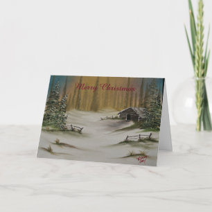 Cabin in the Woods Holiday Card