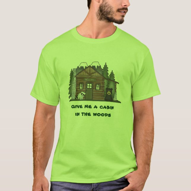 Cabin in the Woods-Mens Tee (Front)