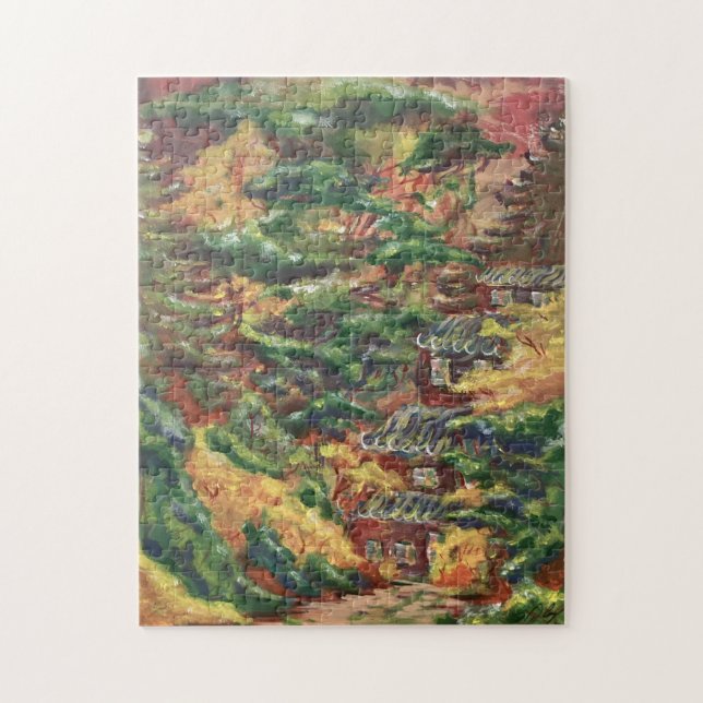 Cabin In Woods Puzzle (Vertical)