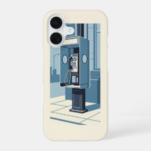 Cabine Téléphonique Vintage iPhone 16 Case