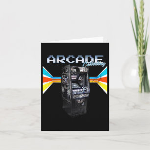 Cabinet Machine 1970 1980 1990 Video Game Collecti Card