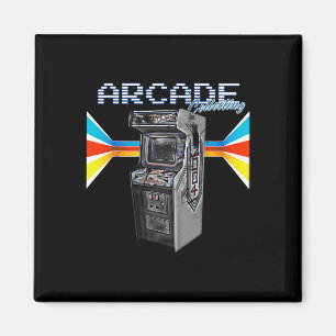 Cabinet Machine 1970 1980 1990 Video Game Collecti Magnet