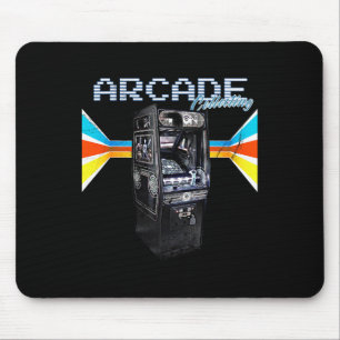 Cabinet Machine 1970 1980 1990 Video Game Collecti Mouse Pad