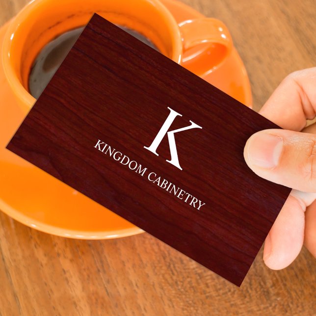 Cabinet Maker Business Card Template (Creator Uploaded)
