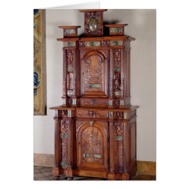 Cabinet with two sections, and a double door (Front)