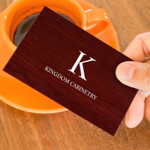 Cabinetry Carpentry Business Card