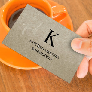 Cabinetry Masonry Business Card