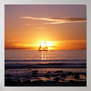 Cable Beach Sunset Poster
