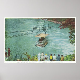 Cable Car Crossing the Whirlpool Poster