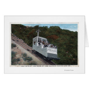 Cable Car on Incline View