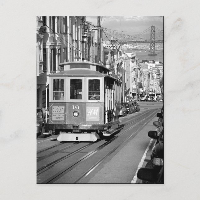 Cable Car Postcard (Front)