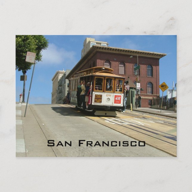 Cable Car Postcard (Front)