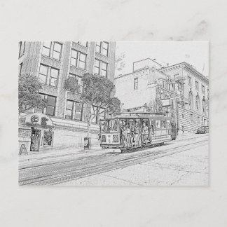 Cable Car Postcard