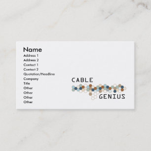 Cable Genius Business Card