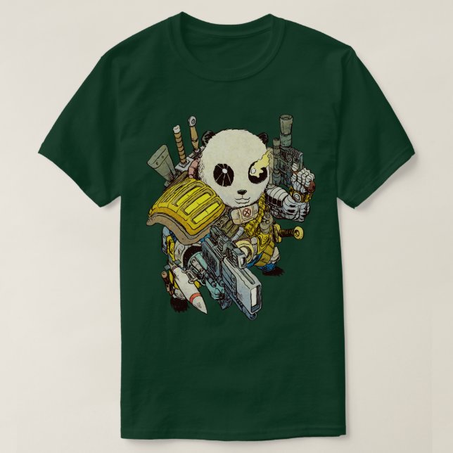 Cable Panda T-Shirt (Design Front)
