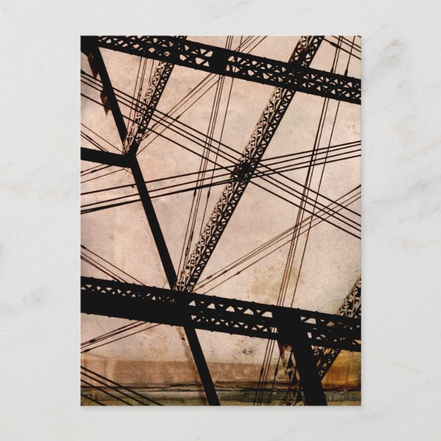 'cables' trestle bridge postcard (Front)