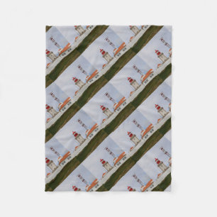 Cabo da Roca Lighthouse, Portugal Fleece Blanket