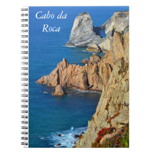Cabo da Roca Portugal Scenic Spiral Notebook