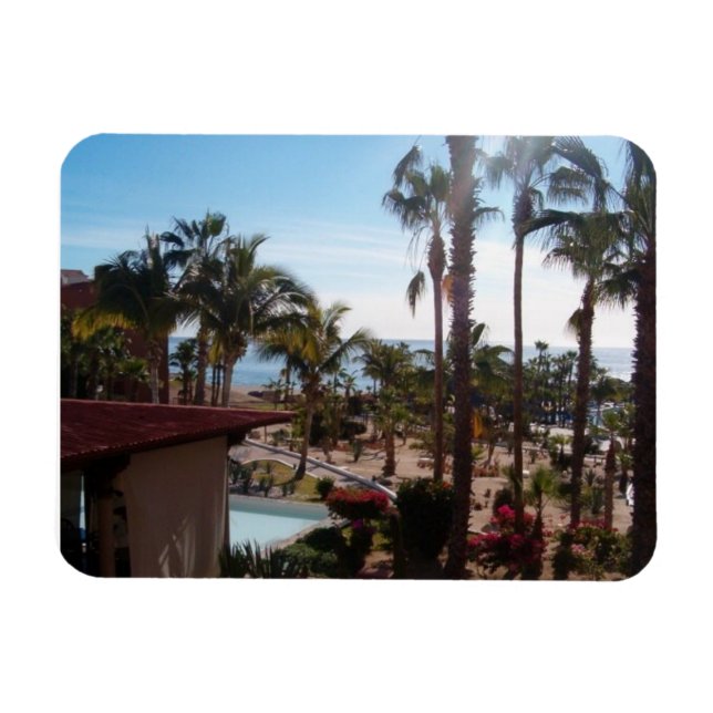 Cabo Hotel room View Magnet (Horizontal)