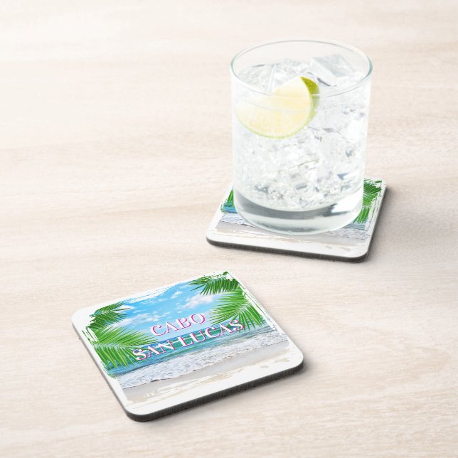 Cabo Plastic Coaster Set (Right Side)