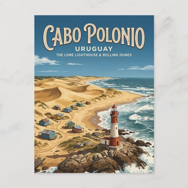 Cabo Polonio Postcard (Front)