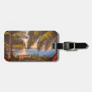 Cabo Rojo, Puerto Rico - Beach at Joyuda Luggage Tag