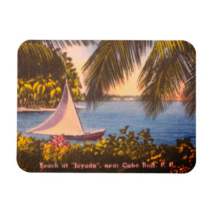 Cabo Rojo, Puerto Rico - Beach at Joyuda Magnet