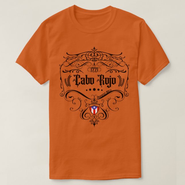 Cabo Rojo Vintage design 1 T-Shirt (Design Front)