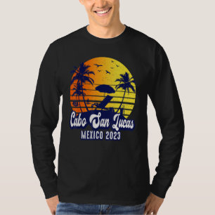 Cabo San Lucas 2023 Mexico Sunset Beach Retro_1 T-Shirt
