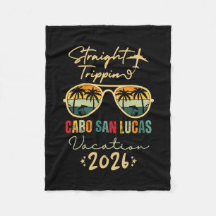 Cabo San Lucas 2026 Family Summer Vacation Straigh Fleece Blanket