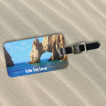 Cabo San Lucas Arch Beach Mexico Luggage Tag<br><div class="desc">This design was created though digital art. It may be personalised by choosing the customise further option. Contact me at colorflowcreations@gmail.com if you with to have this design on another product. Purchase my original abstract acrylic painting for sale at www.etsy.com/shop/colorflowart. See more of my creations or follow me at www.facebook.com/colorflowcreations,...</div>