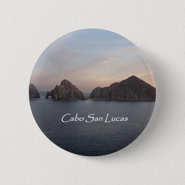 Cabo San Lucas at Sunset 6 Cm Round Badge (Front)