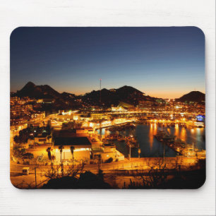 Cabo San Lucas Cityscape At Sunset, Mexico Mouse Pad