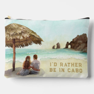 Cabo San Lucas El Arco I'd Rather Be in Cabo Accessory Pouch
