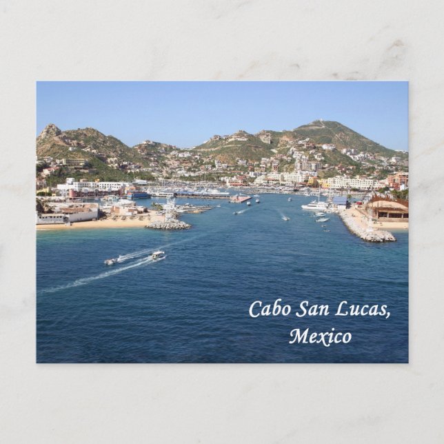 Cabo San Lucas, Mexico Postcard (Front)